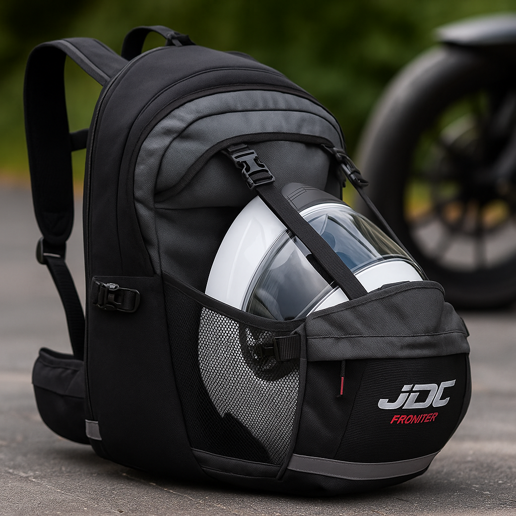 Sac à Dos Moto Étanche 24-36L avec Compartiment Casque – Frontier