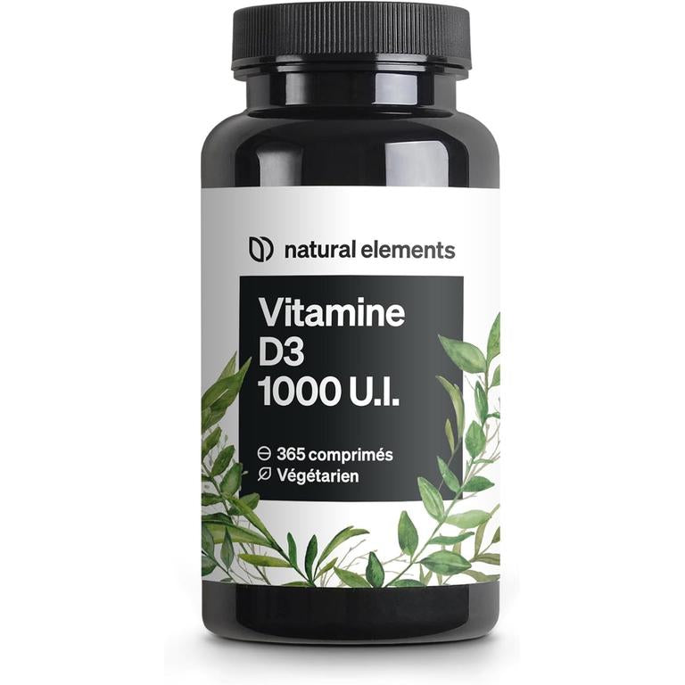 Vitamine D3 – 1000 U.I. 365 Comprimés