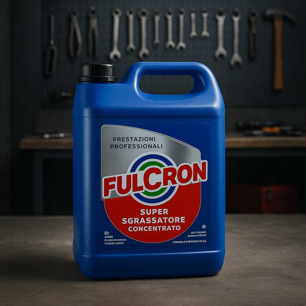 Fulcron 5 L Nettoyant Concentré Pour Saleté Tenace, Nettoyage Moteur, Maison, Bateau, Loisirs.