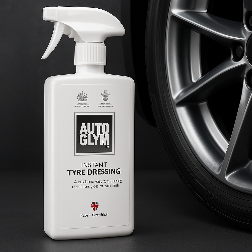 Spray Brillant Pneus 500ML – Finition Instantanée et Durable