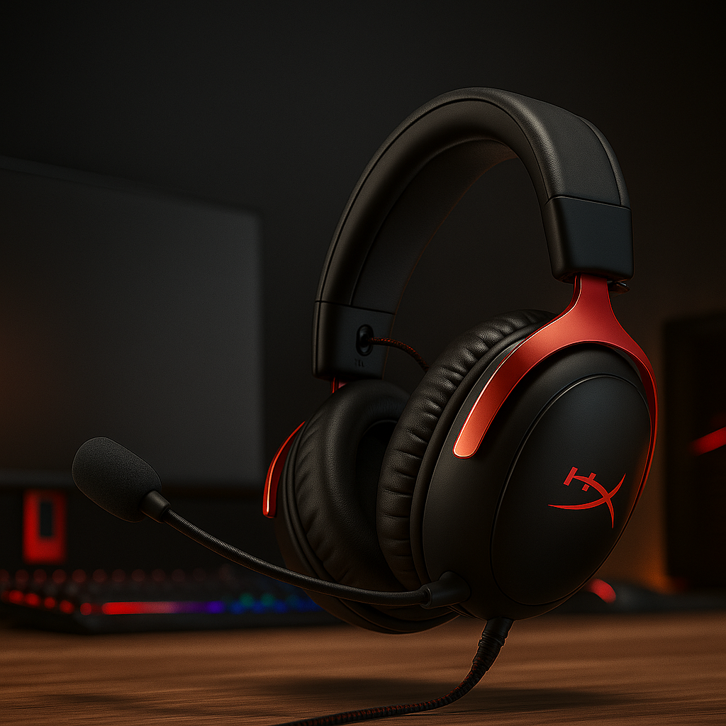 HyperX Cloud III – Casque Gaming Filaire Confort & Précision