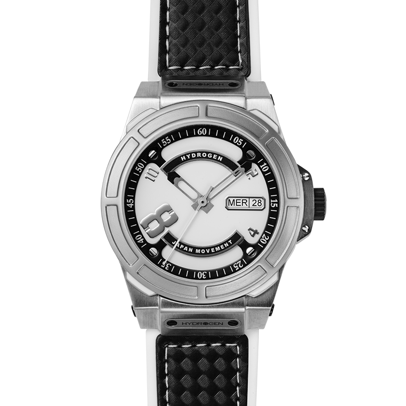 Otto White Silver – Raffinement automatique au poignet