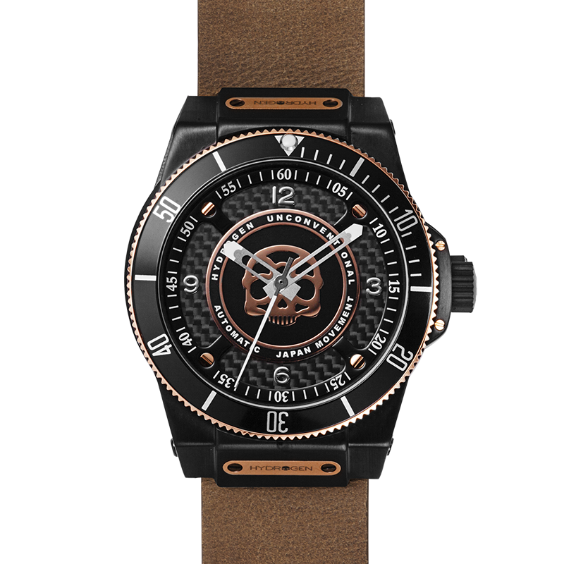 Sportivo Black Brown Nato – Sobriété mécanique au style masculin