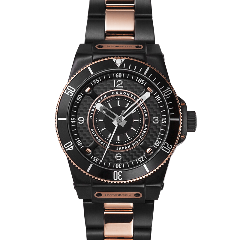 Sportivo Black Gold Bracelet – Élégance mécanique bicolore