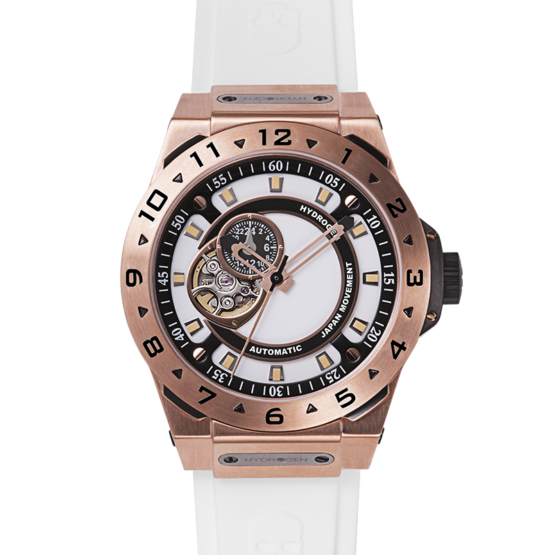 Vento White Rose Gold – Automatique, pureté raffinée