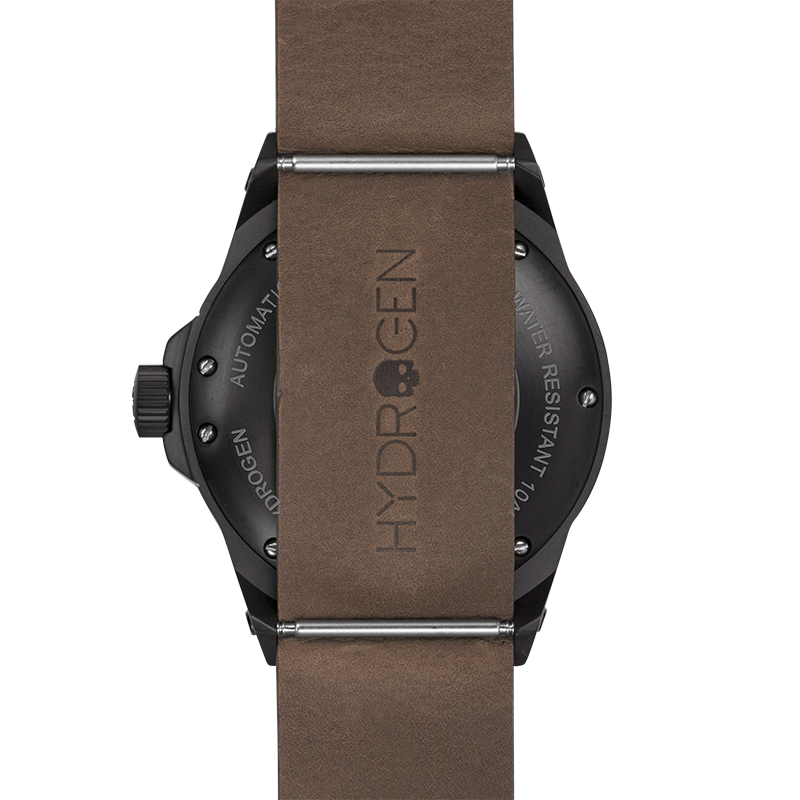 Vento Black Nato Leather – Automatique noble, allure aventure