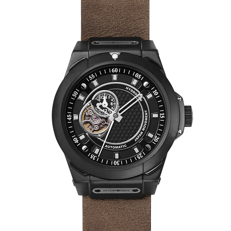 Vento Black Nato Leather – Automatique noble, allure aventure