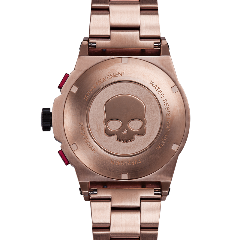 Otto Chrono All Rose Gold Bracelet – Luxe or rose, finesse mécanique