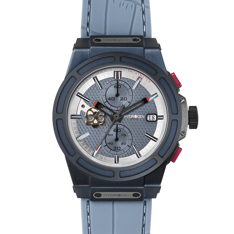 Otto Chrono All Blue – Chronographe automatique bleu stylé