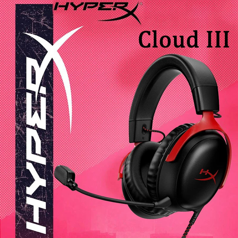 HyperX Cloud III – Casque Gaming Filaire Confort & Précision