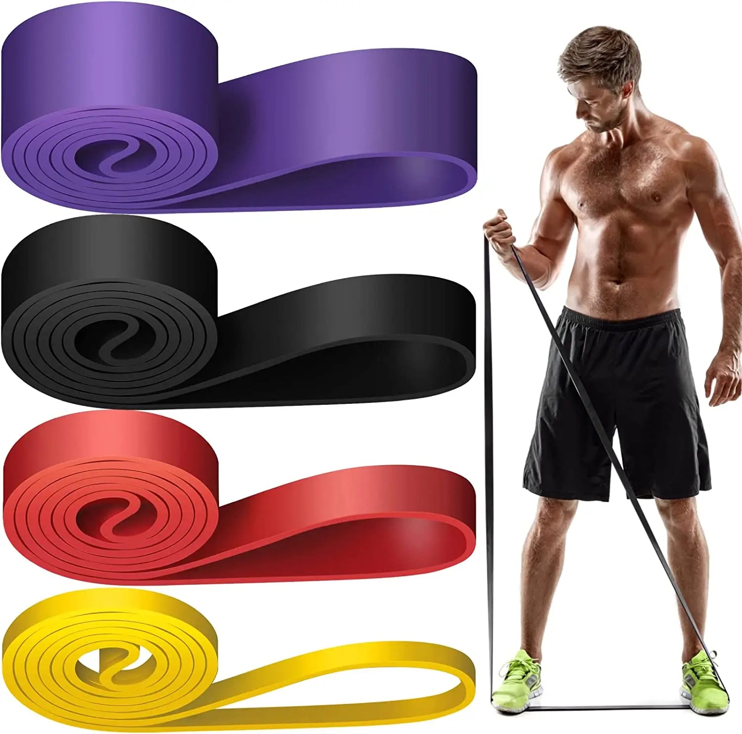 Bandes élastiques résistance – Fitness & Réhabilitation