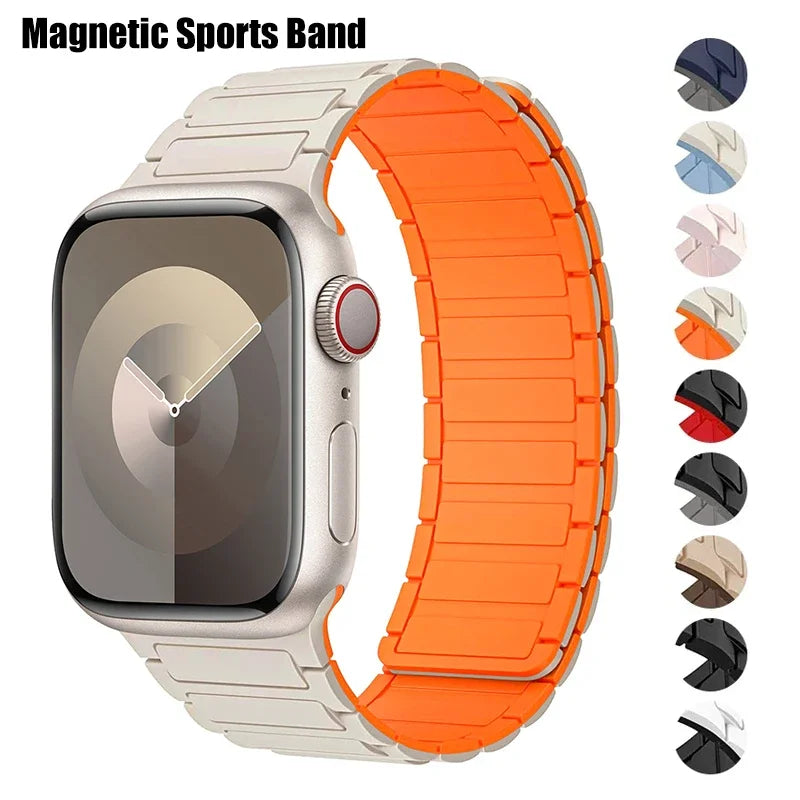 Bracelet Magnétique Apple Watch – Sport & Élégance