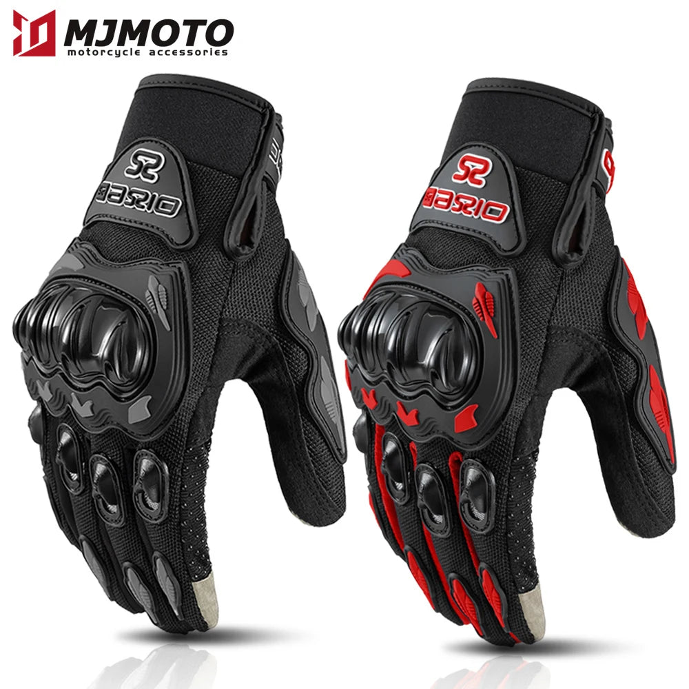 Gants Moto Été Respirants – Protection Complète & Écran Tactile