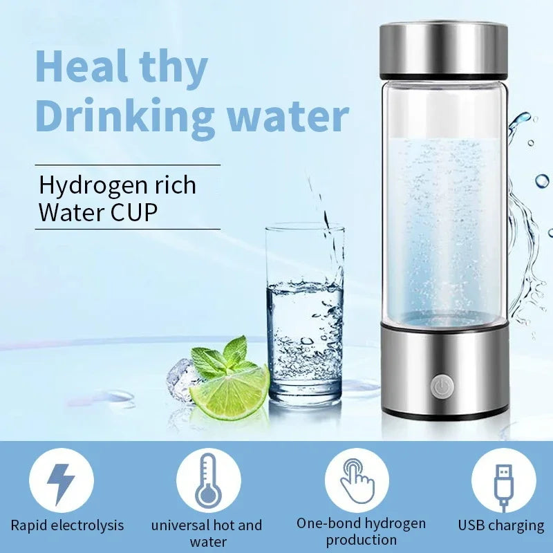 HydroSmart Cup – Bouteille Eau Hydrogénée 420 ml