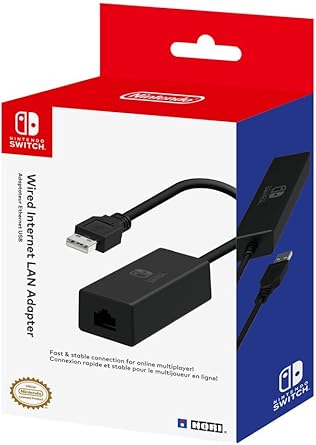 Adaptateur LAN Nintendo Switch – Connexion stable