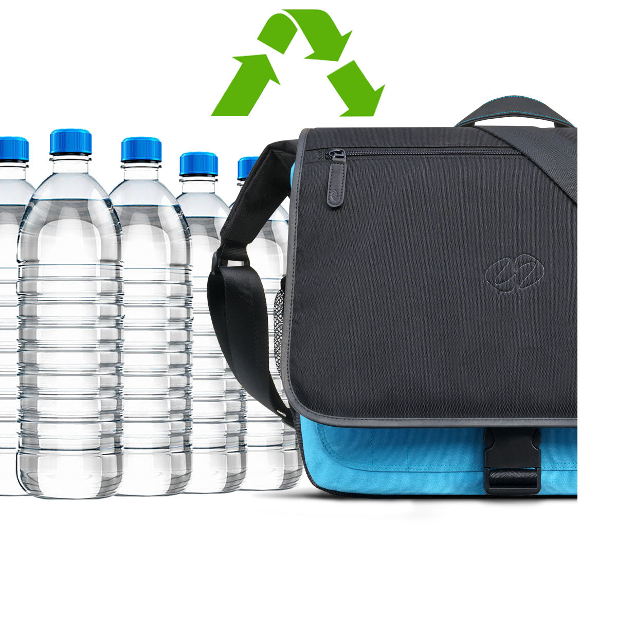 MacCase Eco-Friendly Laptop Messenger Bag