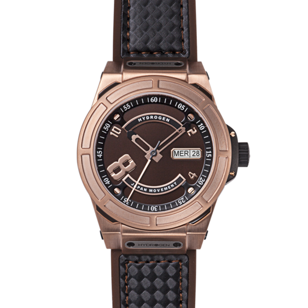 Otto Brown Rose Gold – Style luxueux, mouvement sans compromis