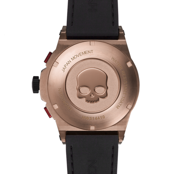 Otto Chrono Gold and Brown Mix – Chronographe élégant, allure technique