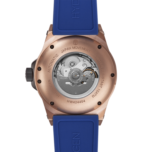 Vento Blue Rose Gold - Automatique, urbanité colorée