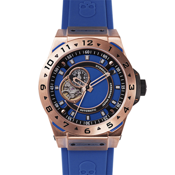 Vento Blue Rose Gold - Automatique, urbanité colorée